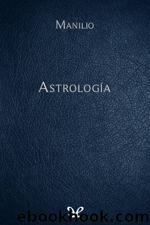 AstrologÃ­a by Marco Manilio