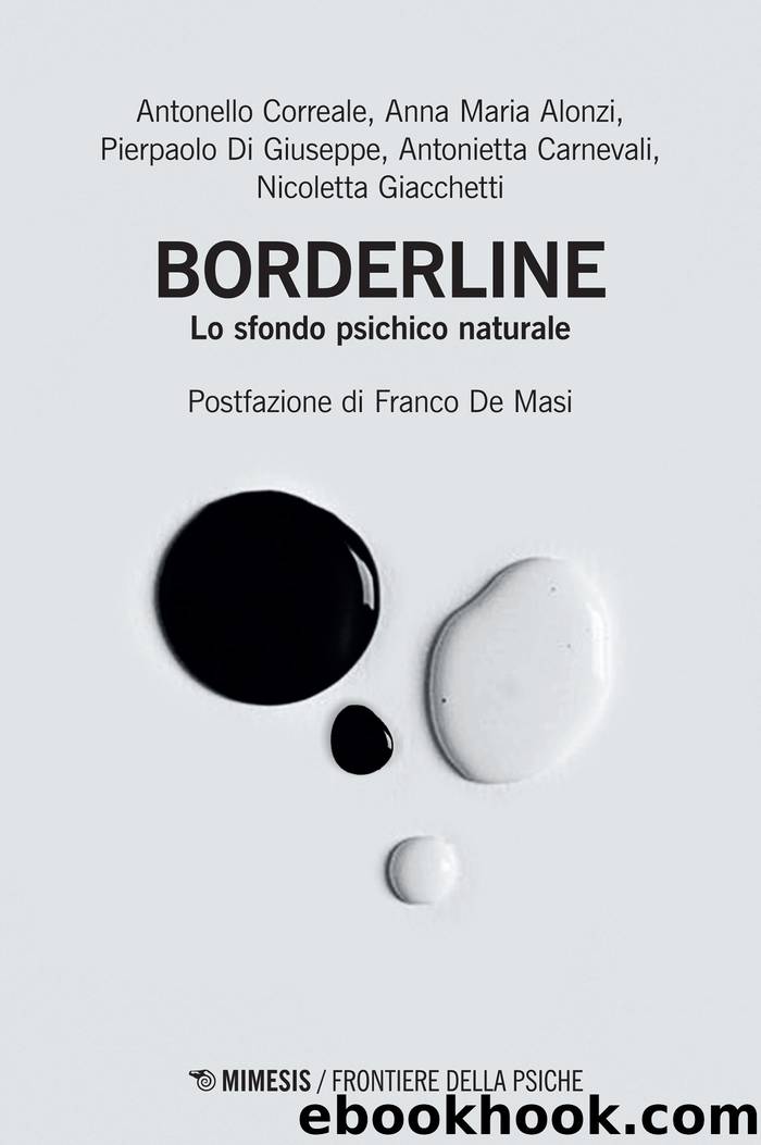 Borderline. Losfondo psichico naturale by AA.VV