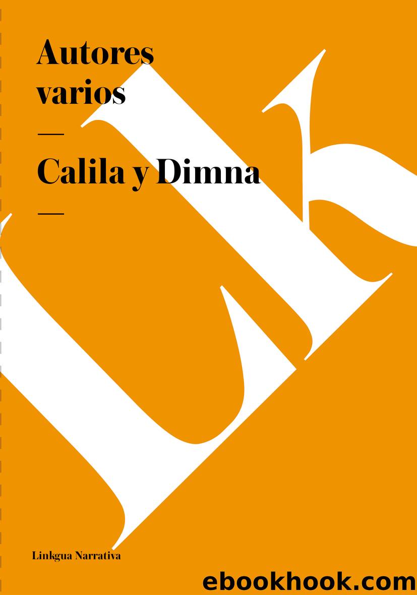 Calila y Dimna by Autores varios