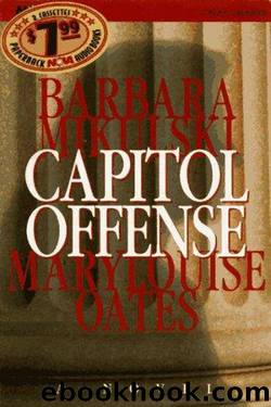 Crimen en el Capitolio by Barbara Mikulski & amp; Marylouise Oates