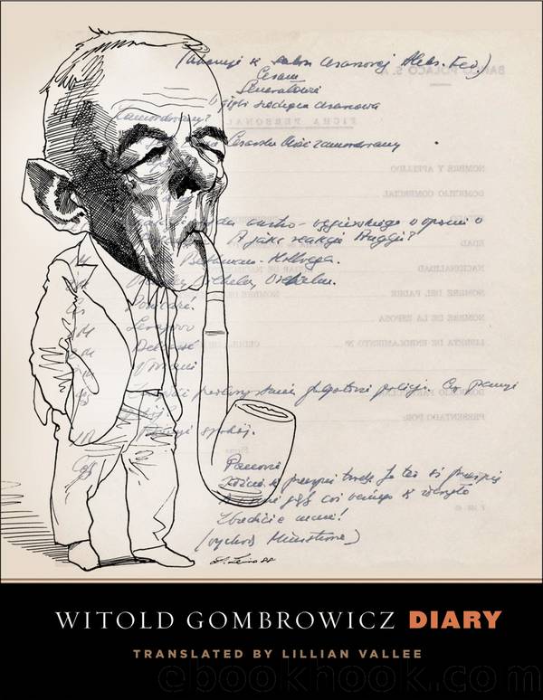 Diary by Witold Gombrowicz