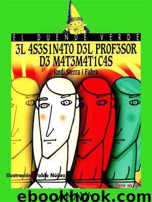 El asesinato del profesor de matemáticas(c.3) by Jordi Sierra i Fabra