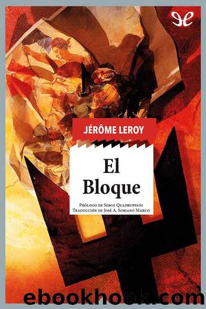 El bloque by Jérôme Leroy