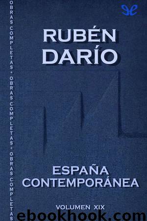 España contemporánea by Rubén Darío