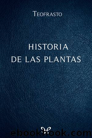 Historia de las plantas by Teofrasto