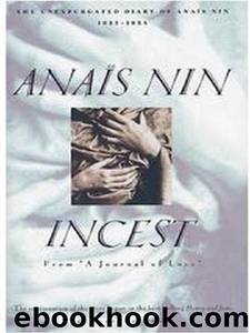 Incesto, diario amoroso by Anais Nin