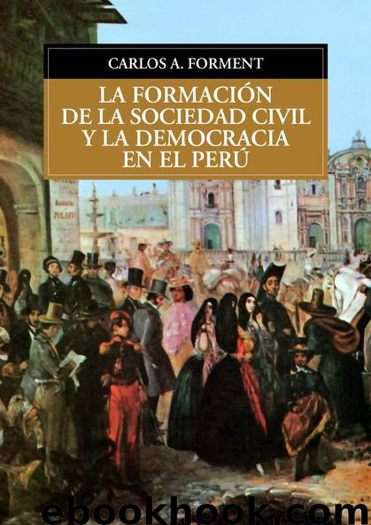 La formación de la sociedad civil y la democracia en el Perú by Carlos Forment