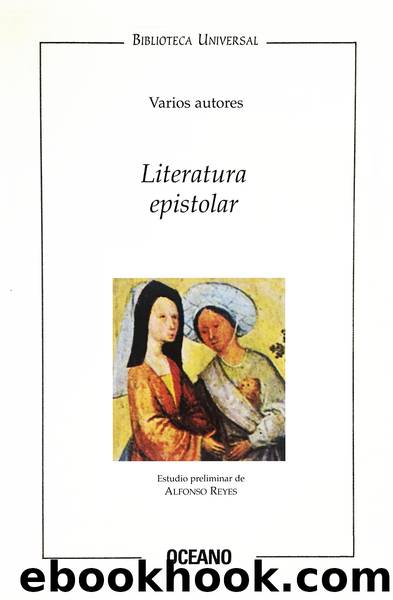 Literatura epistolar by Varios Varios