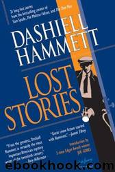 Lost Stories by Hammett Dashiell