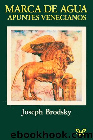 Marca de agua by Joseph Brodsky