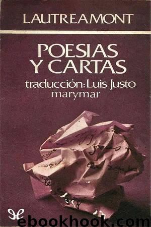 Poesías y Cartas by comte de Lautréamont