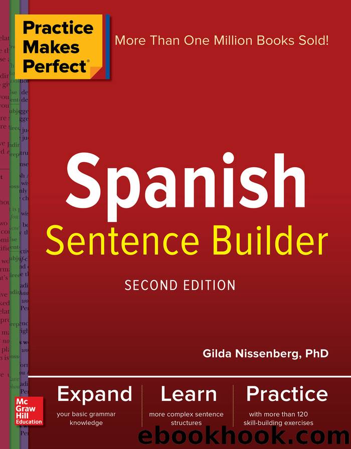 Practice Makes Perfect Spanish Sentence Builder by Gilda Nissenberg