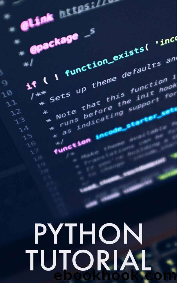 Python Tutorial by Johnson Emma