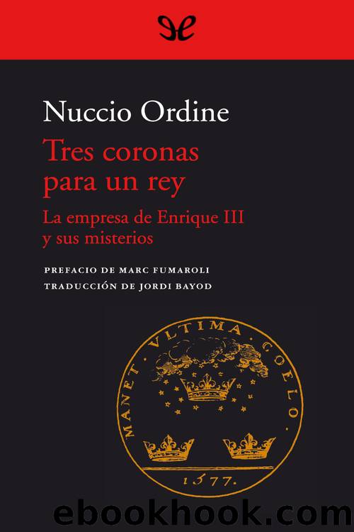 Tres coronas para un rey by Nuccio Ordine