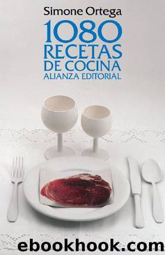 1080 Recetas De Cocina by Simone Ortega - ebooks gratuits ...