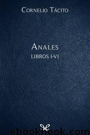Anales Libros I-VI by Cornelio Tácito