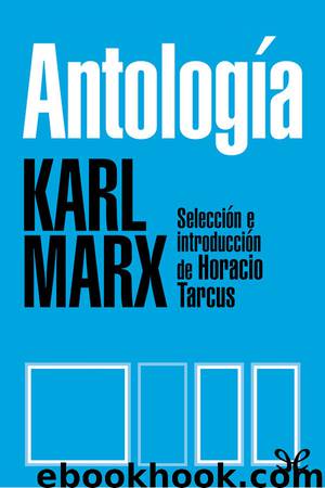 Antología by Karl Marx