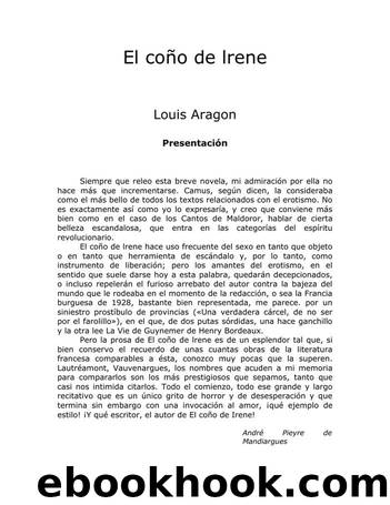 Aragon, Louis by El Coño De Irene La Sonrisa Vertical
