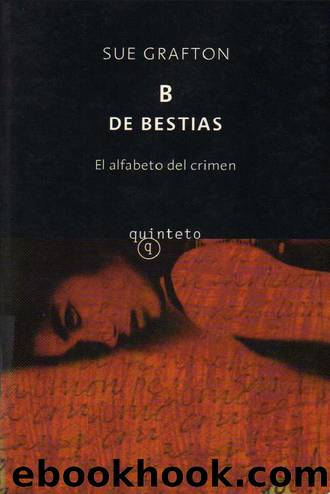 B De Bestias by Sue Grafton
