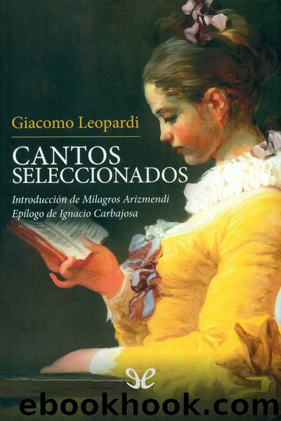 Cantos seleccionados by Giacomo Leopardi