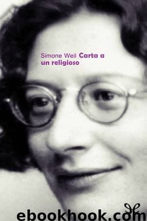 Carta a un religioso by Simone Weil
