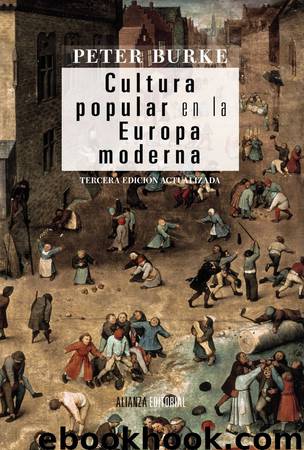 Cultura popular en la Europa moderna by Peter Burke