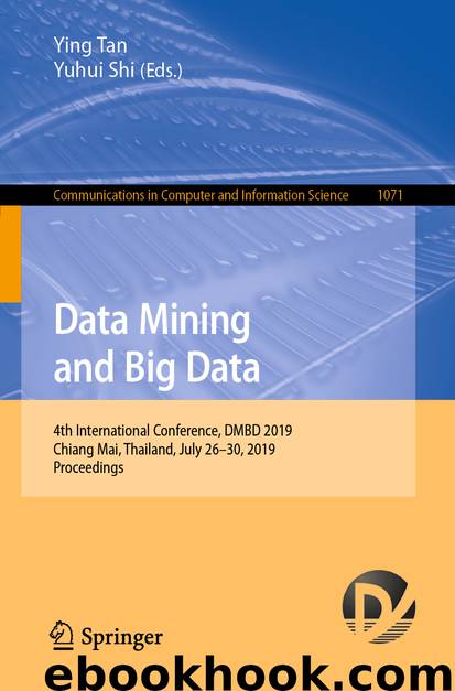 Data Mining and Big Data by Ying Tan & Yuhui Shi