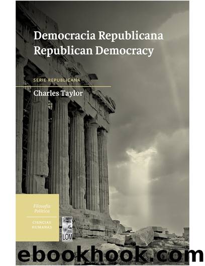 Democracia Republicana  Republican Democracy by Charles Taylor