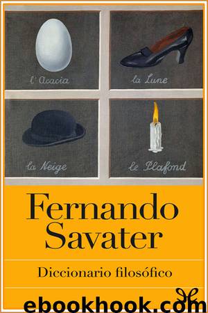 Diccionario filosófico by Fernando Savater