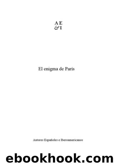 El Enigma de ParÃ­s by De Santis