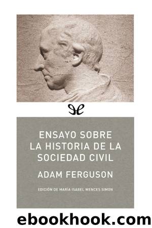 Ensayo sobre la historia de la sociedad civil by Adam Ferguson