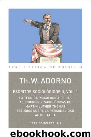 Escritos sociológicos II, vol. I by Th. W. Adorno