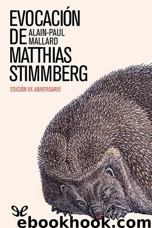 Evocación de Matthias Stimmberg by Alain-Paul Mallard