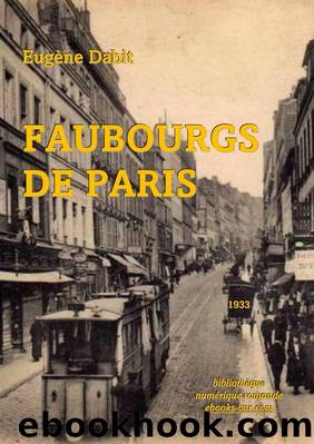 Faubourgs de Paris by Eugène Dabit