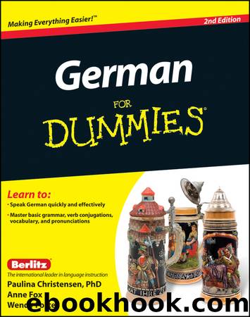 German For Dummies by Paulina Christensen