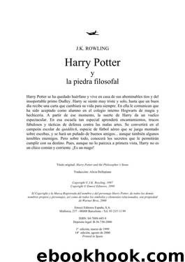 Harry Potter 1 by J.K.Rowling
