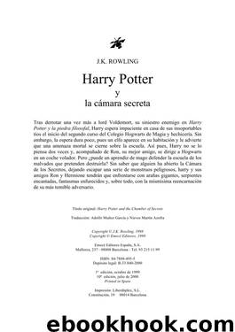 Harry Potter 2 by J.K.Rowling