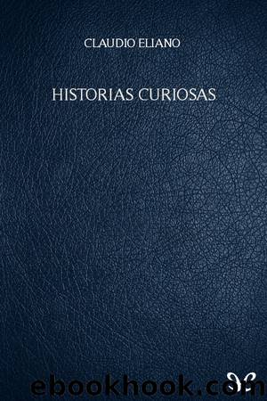 Historias curiosas by Claudio Eliano