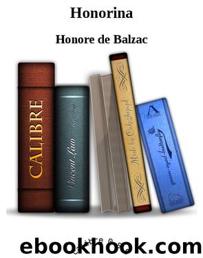 Honorina by Honore de Balzac