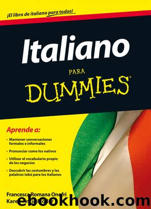 Italiano para Dummies by Francesca Romana Onofri