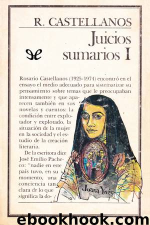 Juicios sumarios I by Rosario Castellanos
