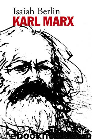 Karl Marx by Isaiah Berlin