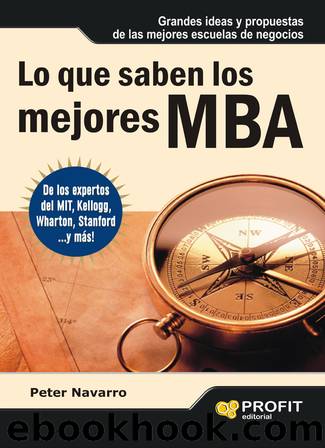 LO QUE SABEN LOS MEJORES MBA: Grandes ideas y propuestas de las mejores escuelas de negocios by Peter Navarro