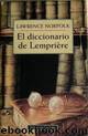 La imagen va en la primera hoja (ver manual) by El Diccionario De Lempriere