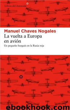 La vuelta a Europa en avión by Manuel Chaves Nogales