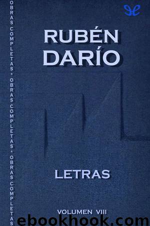 Letras by Rubén Darío