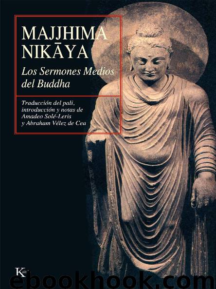 Majjhima Nikāya by Amadeo Solé-Leris y Abraham Vélez de Cea