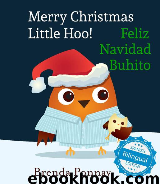 Merry Christmas, Little Hoo!  Feliz Navidad Buhito by Brenda Ponnay