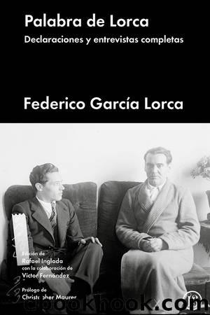 Palabra de Lorca by Rafael Inglada & Víctor Fernández