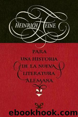 Para una historia de la nueva literatura alemana by Heinrich Heine